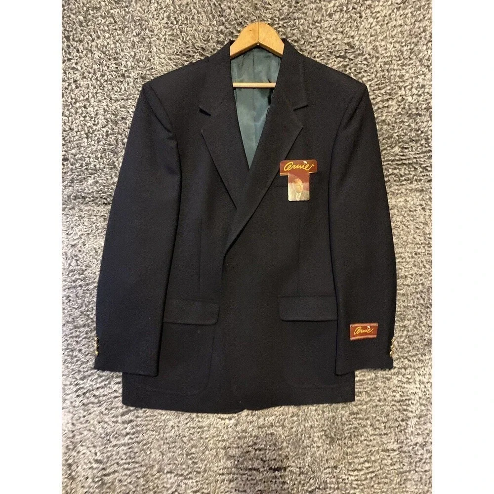 Vintage CERNIE Wool Blend Men’s Blazer Jacket Made In England UK Size 44 R